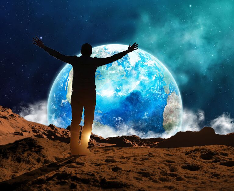 Человек на другой планете Человек на другой планете