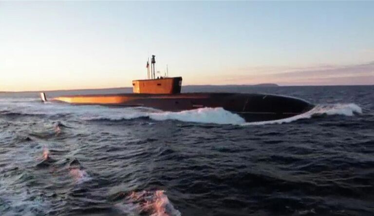 Испытания подводного ракетоносца типа Борей Испытания подводного ракетоносца типа Борей