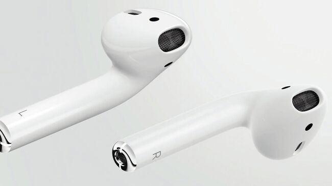 Новая модель беспроводных наушников AirPods
