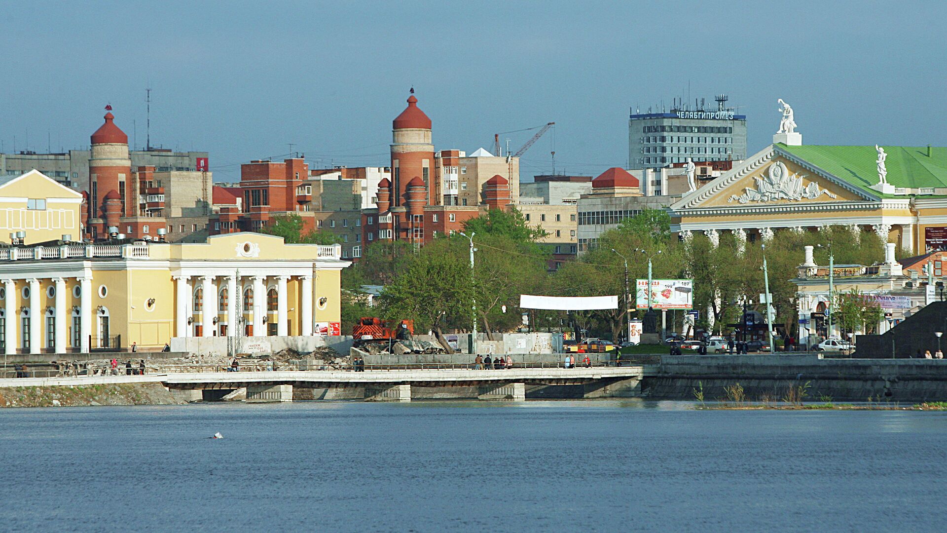 Набережная реки Миасс в городе Челябинск - РИА Новости, 1920, 03.07.2021