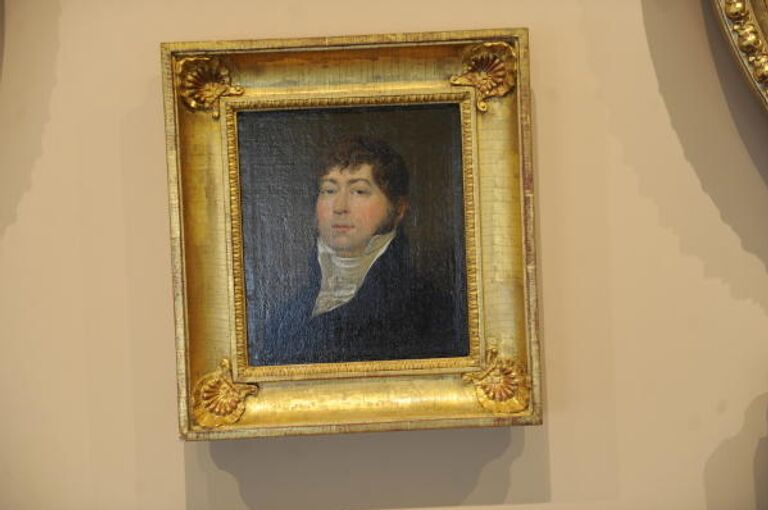 Портрет Василия Львовича Пушкина в доме-музее В.Л. Пушкина в Москве