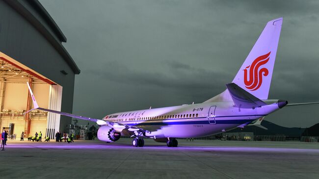 Cамолет Boeing 737 MAX 8 авиакомпании Air China