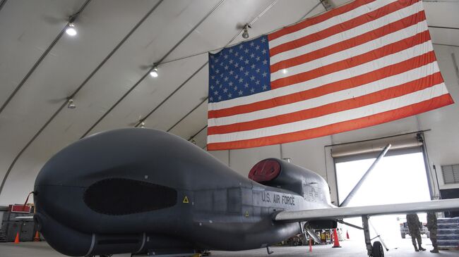 Американский беспилотник RQ-4 Global Hawk