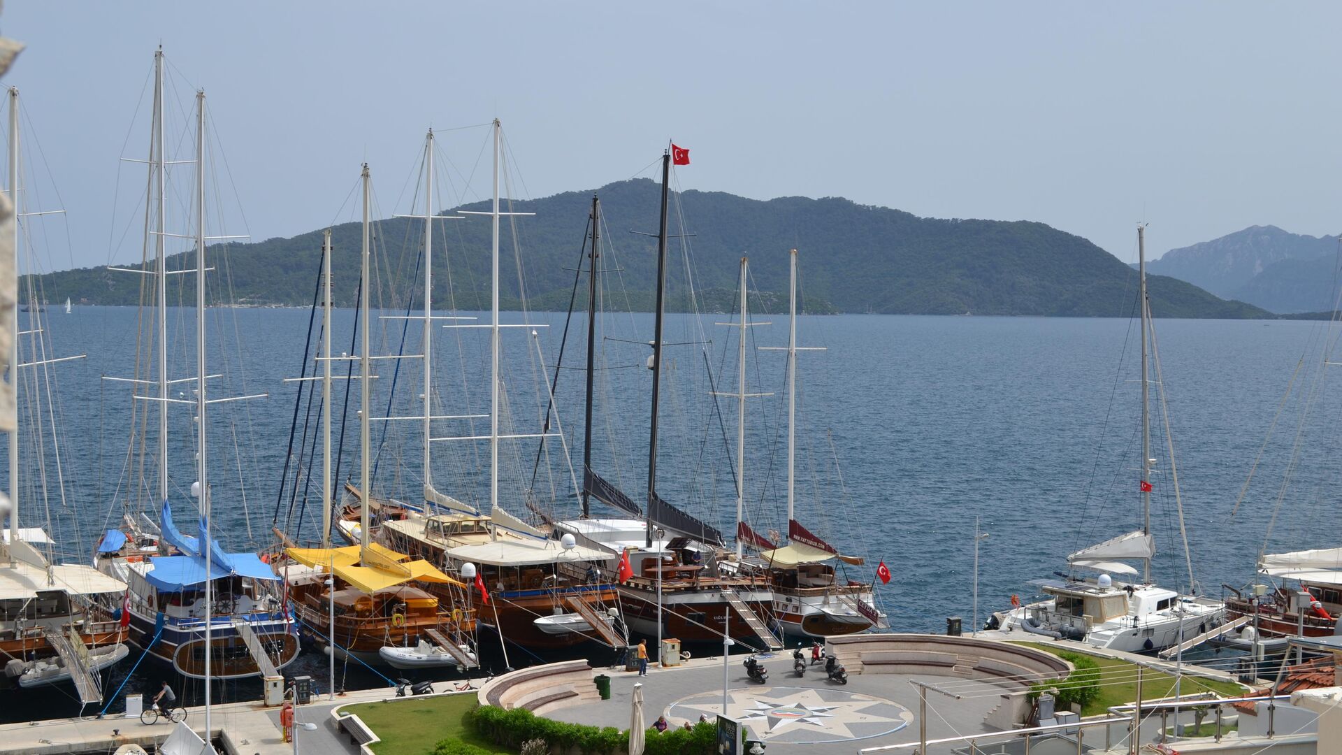 В порту Мармариса - РИА Новости, 1920, 04.07.2022