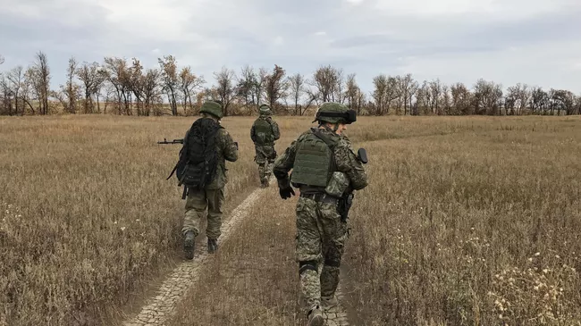 Военнослужащие полка спецназначения армии ДНР