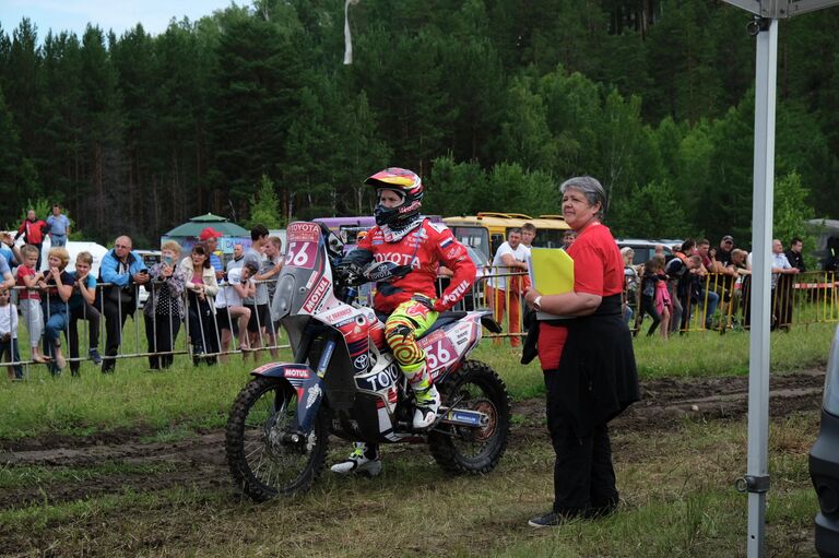 Российская гонщица Анастасия Нифонтова Российская гонщица Анастасия Нифонтова