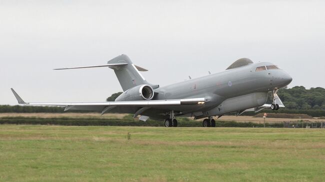 Самолет Bombardier Global Express Sentinel R.1 Королевских ВВС Великобритании