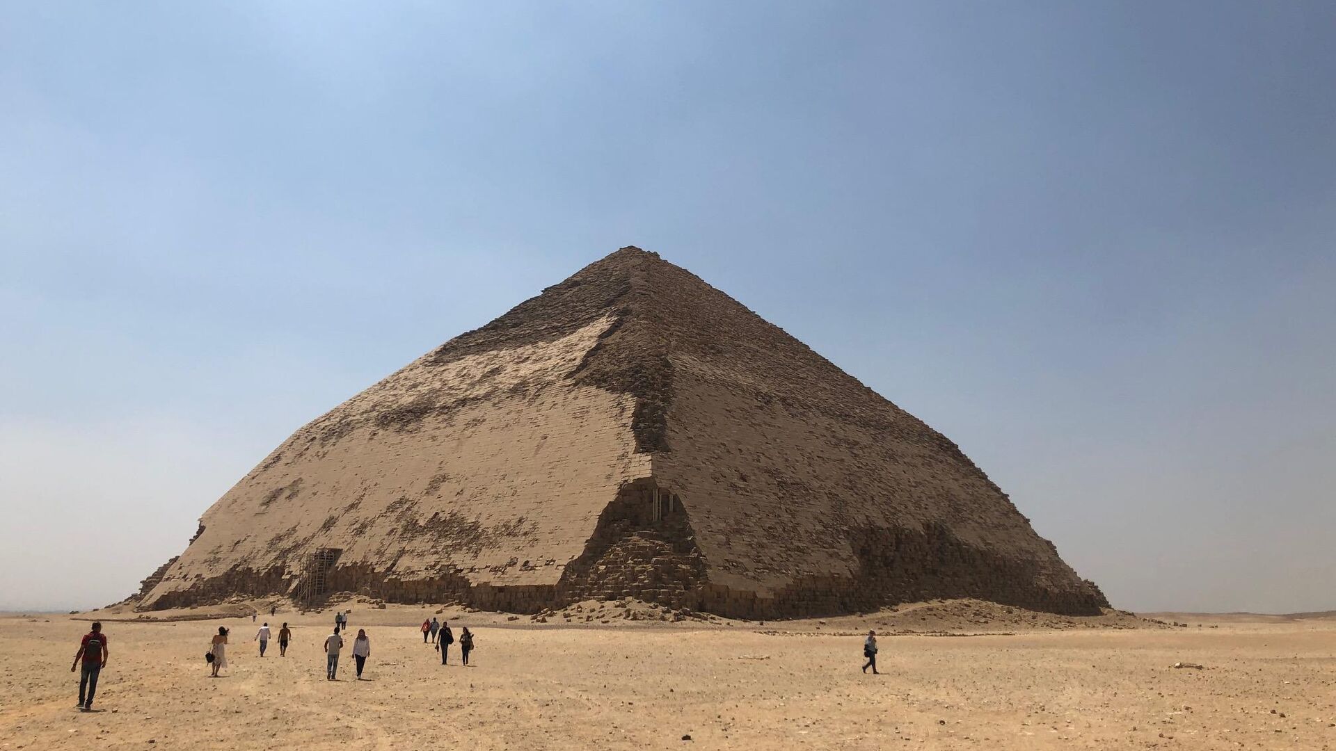 Ломаная пирамида в Дахшуре, Египет - РИА Новости, 1920, 18.09.2020