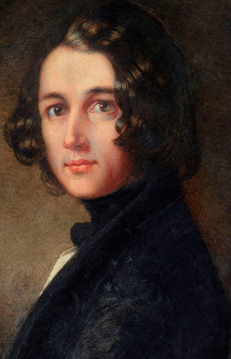 Портрет Чарльза Диккенса