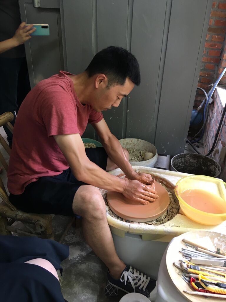 Гончар и бизнесмен Лю Сяопан