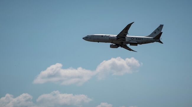 Американский патрульный противолодочный самолет Boeing P-8A Poseidon