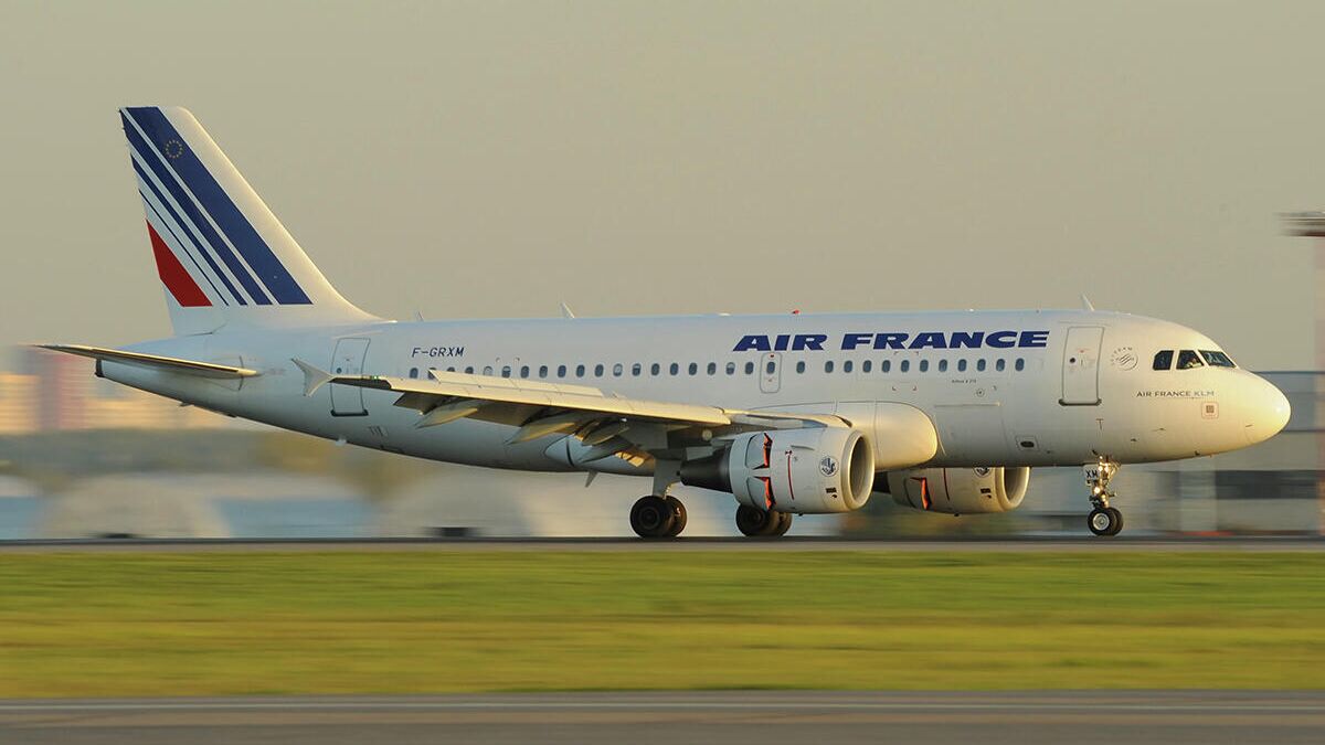 Самолет Airbus A319 авиакомпания Air France  - РИА Новости, 1920, 27.05.2021