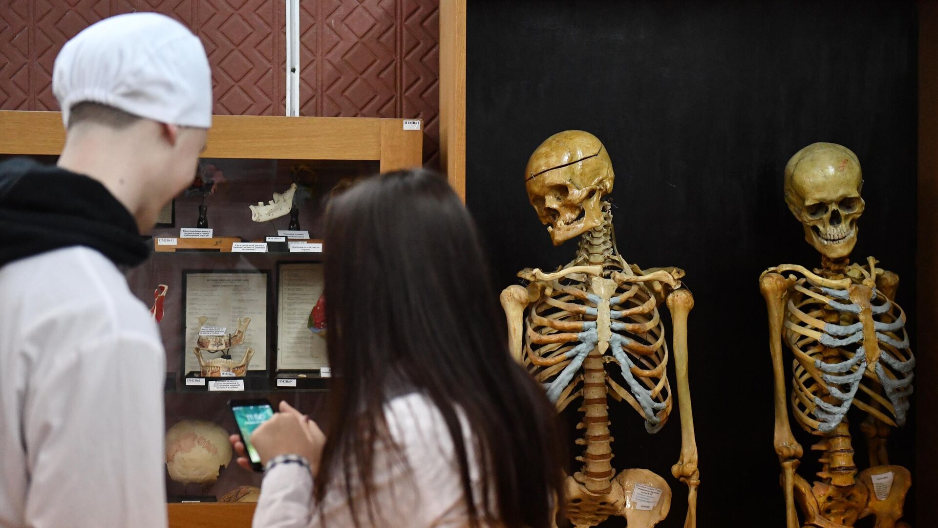 Студенты медицинского учебного заведения - РИА Новости, 1920, 18.11.2025