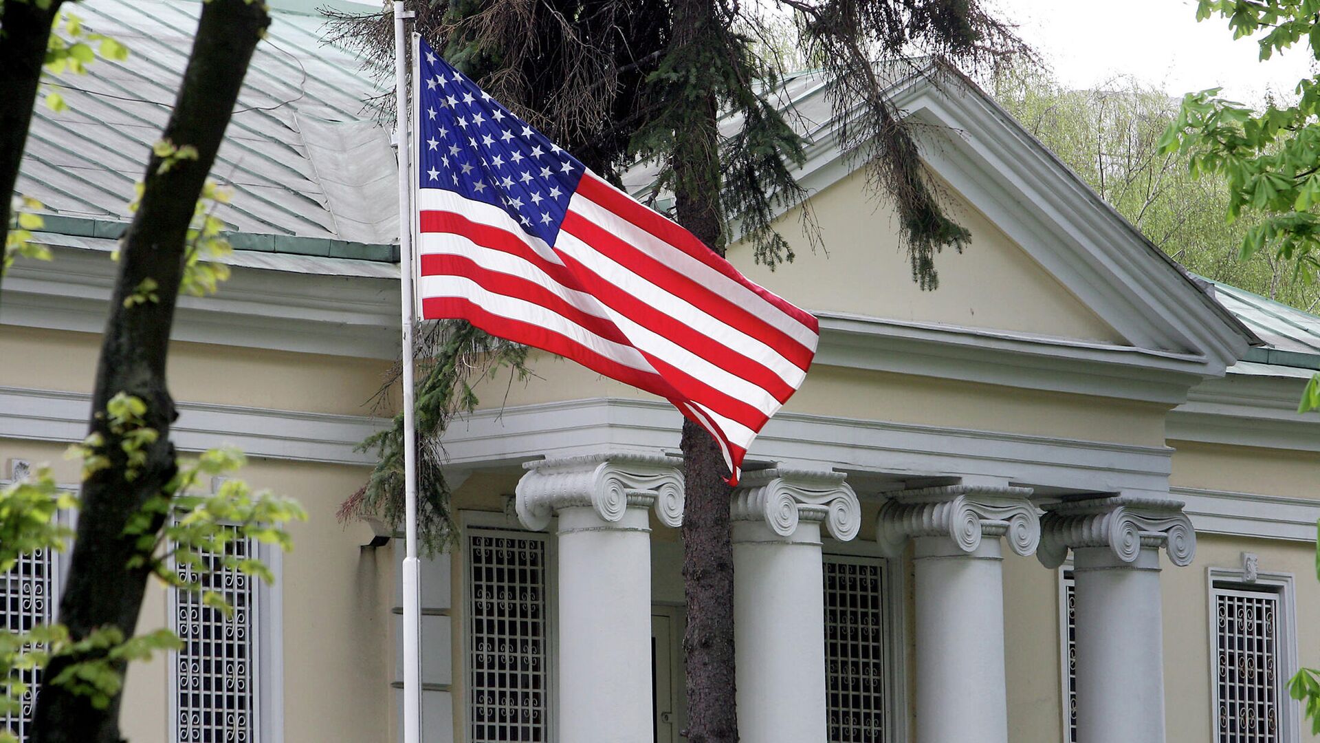 Здание посольства США в Минске - РИА Новости, 1920, 09.06.2021