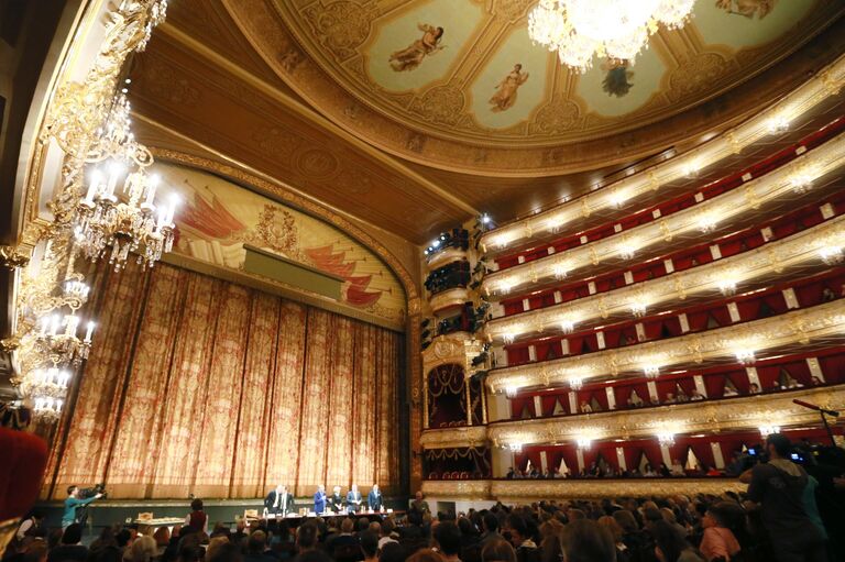 Сбор труппы Большого театра Сбор труппы Большого театра