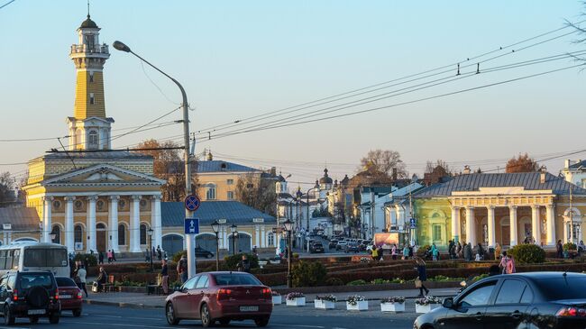 Сусанинская площадь в Костроме