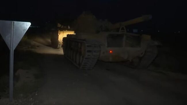 На границе с Сирией заметили турецкую бронетехнику