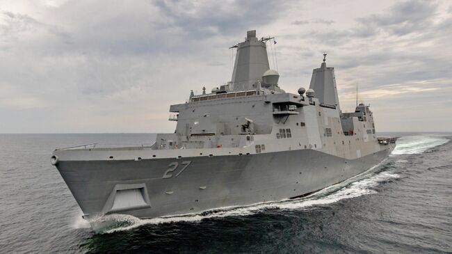 Корабль ВМС США USS Portland