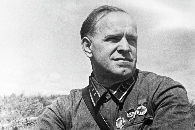 Командир корпуса Георгий Константинович Жуков во время боевых действий на Халхин-Голе