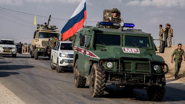 Российская военная полиция на северо-востоке Сирии