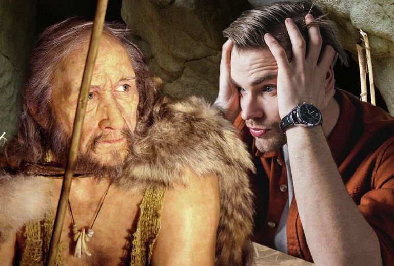 Кроманьонец и современный человек Кроманьонец и современный человек