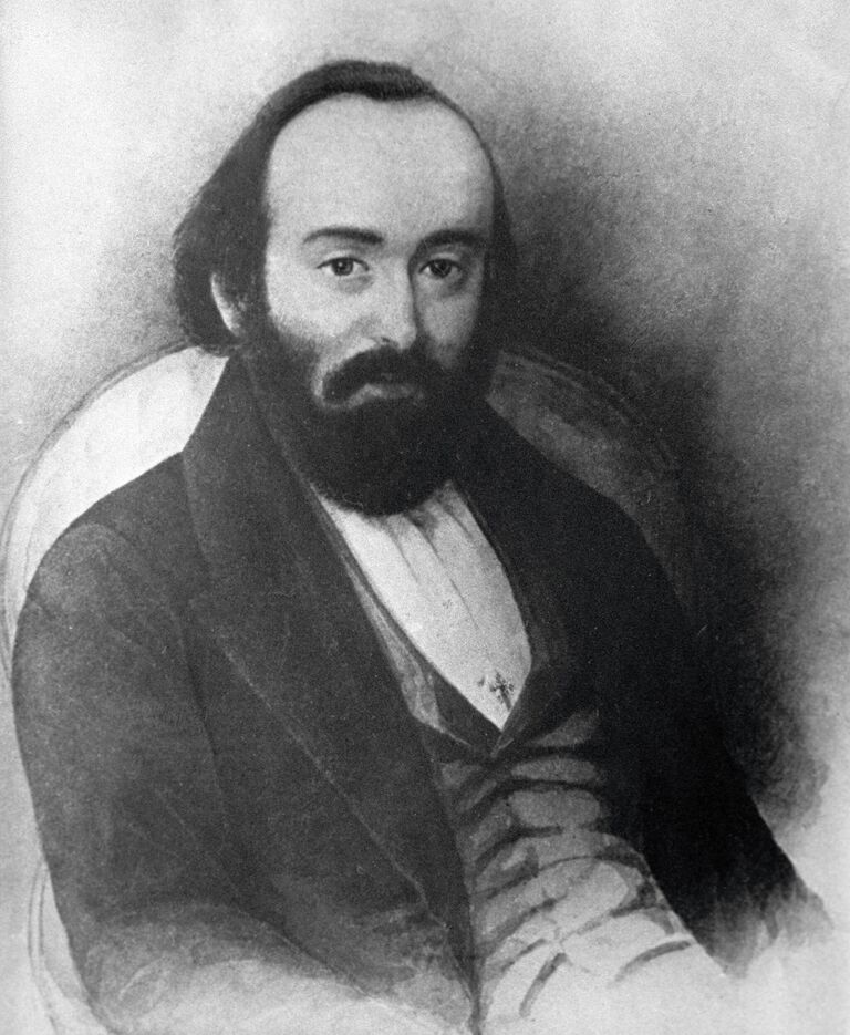 Портрет революционера Михаила Буташевича-Петрашевского (1821-1866 г. г.)