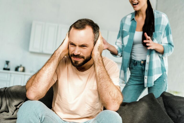 Ссора мужчины и женщины