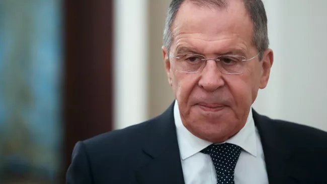 Министр иностранных дел РФ Сергей Лавров во время встречи с министром иностранных дел Малайзии 
