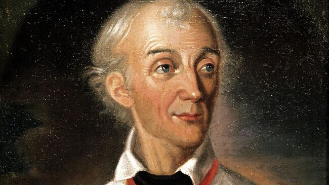 Репродукция картины Портрет полководца Александра Суворова, неизвестный художник