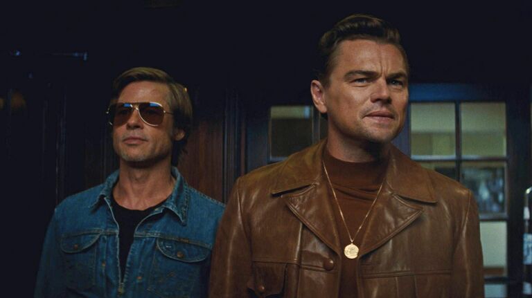 Кадр из фильма Однажды в Голливуде Кадр из фильма Однажды в Голливуде