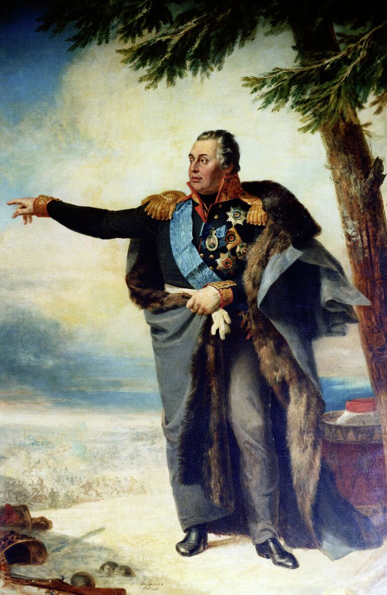 Репродукция картины Портрет Михаила Илларионовича Кутузова художника Джорджа Доу