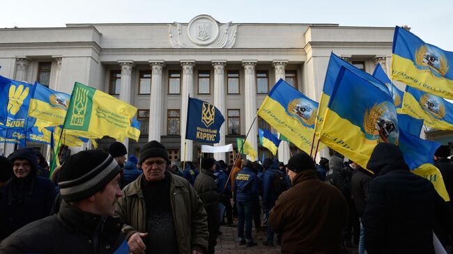 Акция в Киеве против земельной реформы