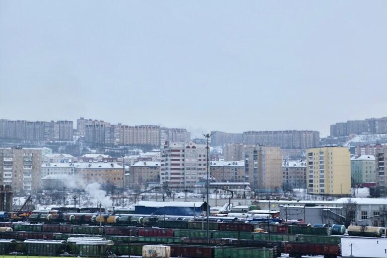 Вид на Мурманск со стороны Вид на Мурманск со стороны