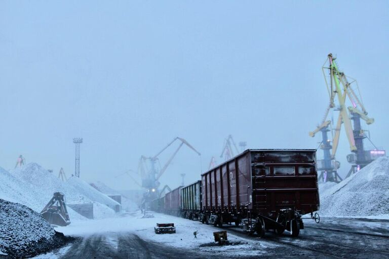 Территория порта Территория порта