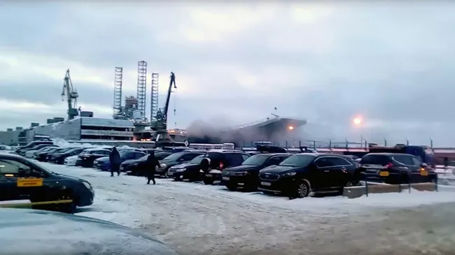 Пожар на авианосце Адмирал Кузнецов