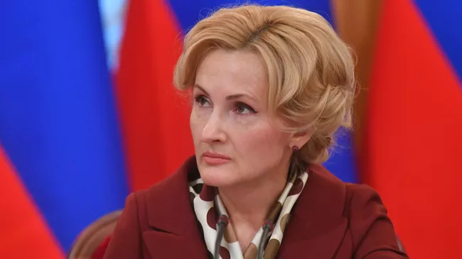 Заместитель председателя Государственной Думы РФ Ирина Яровая на заседании президиума Совета законодателей РФ при Федеральном Собрании. 16 декабря 2019