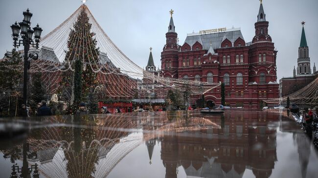 Манежна площадь в Москве