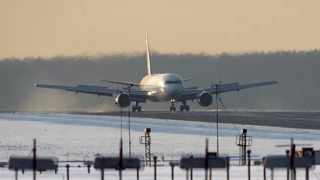 Самолет Airbus A321 авиакомпании Nordwind