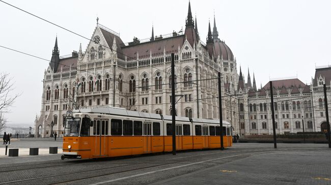 Здание венгерского парламента в Будапеште