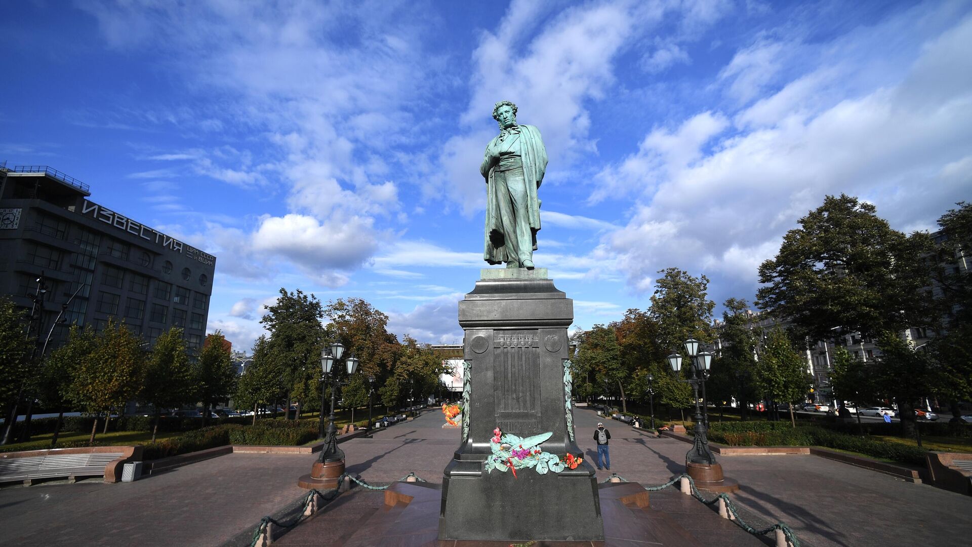 Памятник А. С. Пушкину на Пушкинской площади в Москве - РИА Новости, 1920, 20.11.2020