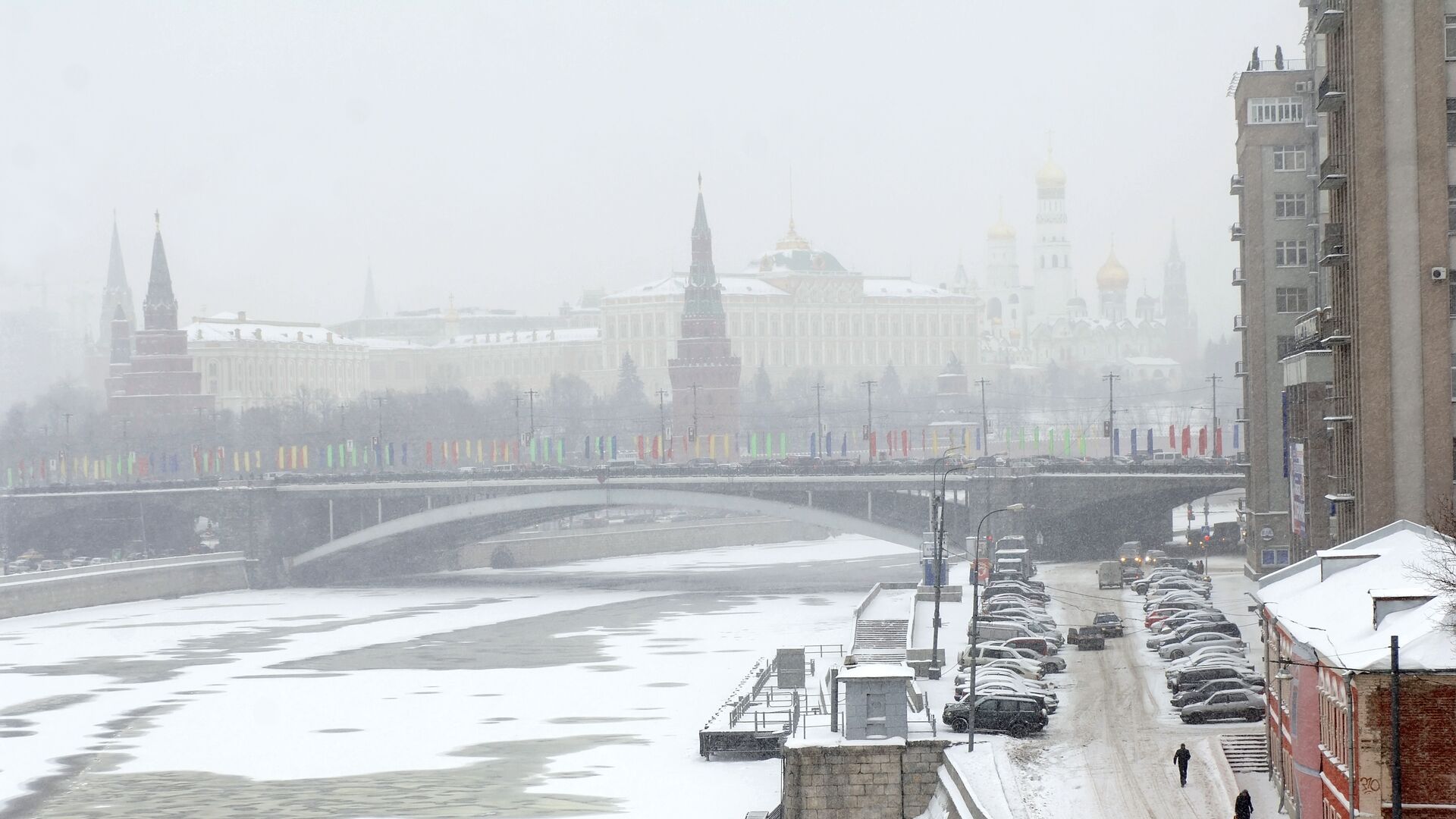 Зимний вид Москвы - РИА Новости, 1920, 08.02.2024