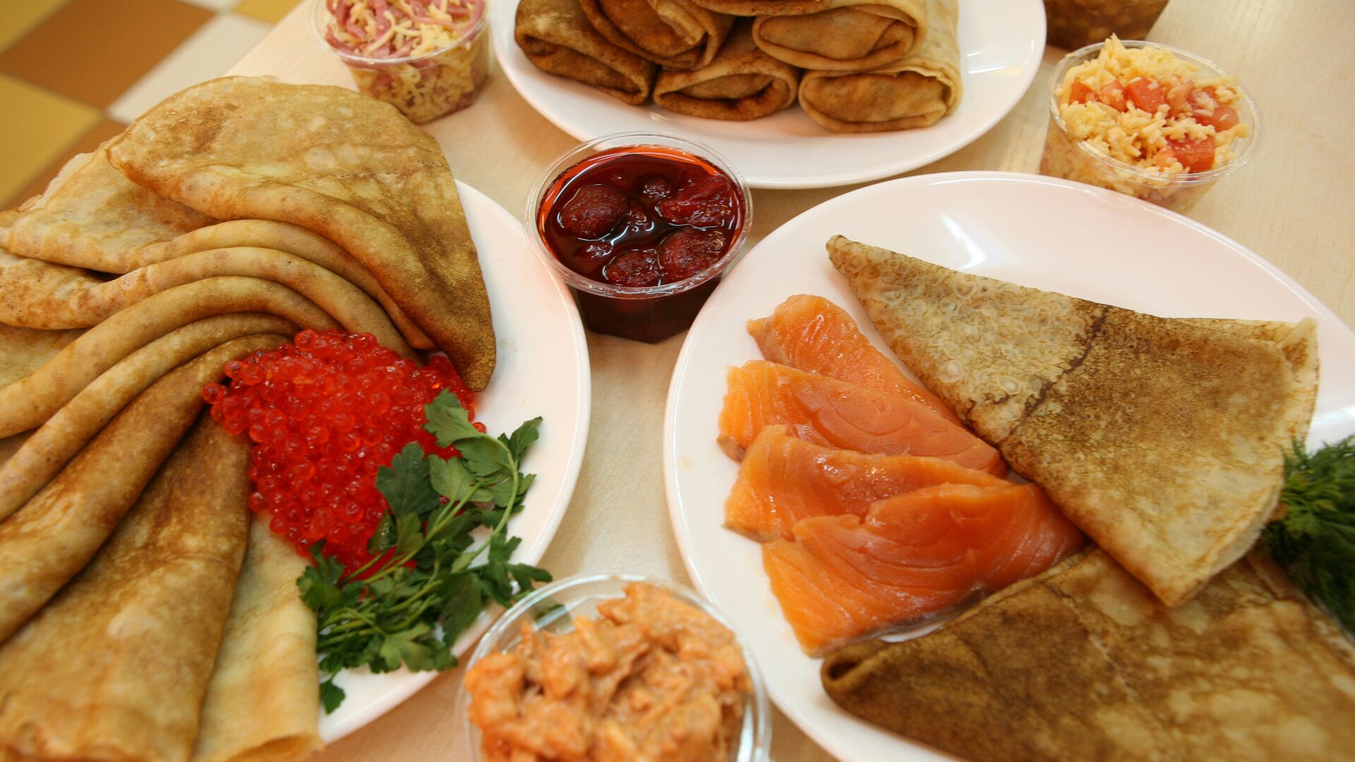 Блины - РИА Новости, 1920, 24.02.2025