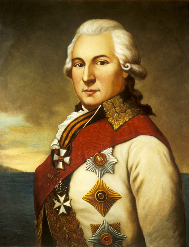 Портрет адмирала О.М.Дерибаса Портрет адмирала О.М.Дерибаса