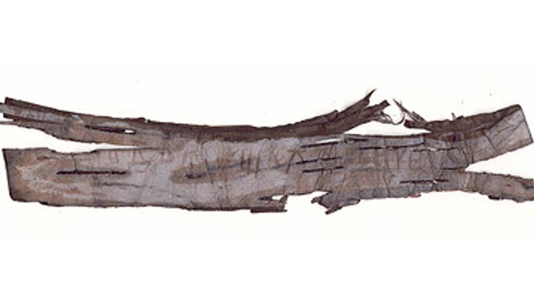 Берестяная грамота, найденная в Смоленске