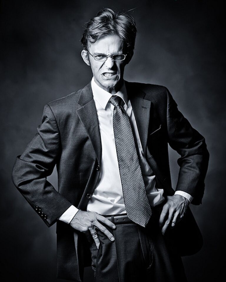 Раздраженный человек