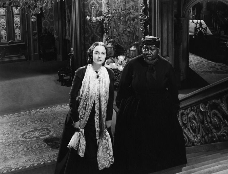 Оливия де Хэвилленд и Хэтти МакДэниэл в фильме Унесенные ветром