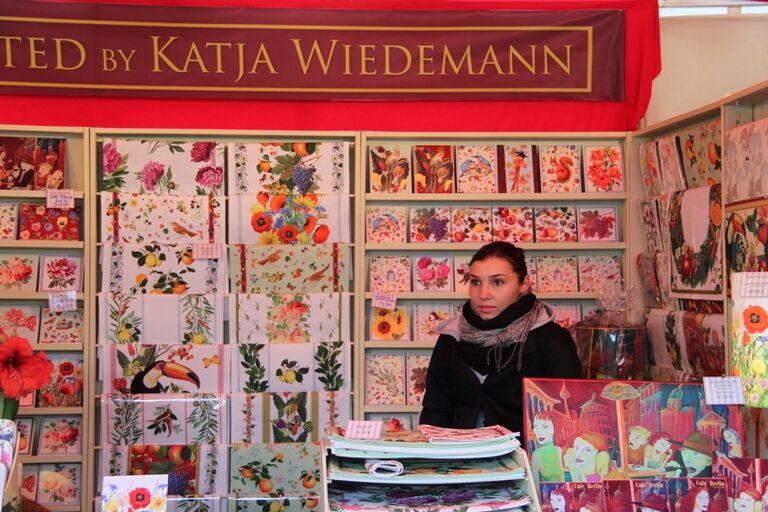 Рождественский базар на площади Жендарменмаркт в Берлине