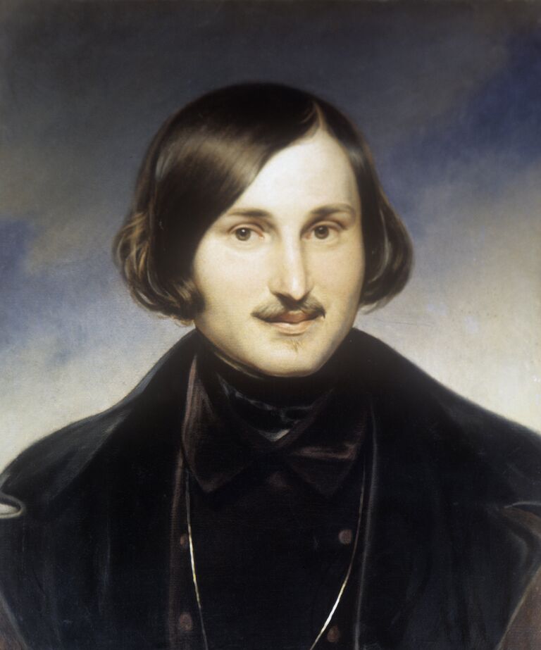 Репродукция картины художника Ф.А.Моллера Николай Васильевич Гоголь Репродукция картины художника Ф.А.Моллера Николай Васильевич Гоголь