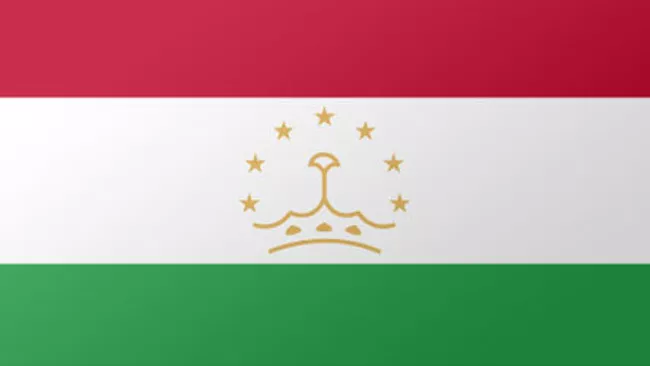 Флаг Таджикистана