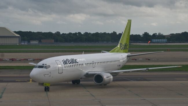 Boeing-737 авиакомпании airBaltic